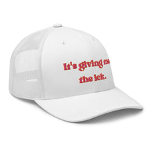 Load image into Gallery viewer, It’s Giving Me The Ick Retro Trucker Cap
