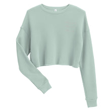 Load image into Gallery viewer, Happy Hour Hang Crop Sweatshirt
