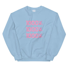 Load image into Gallery viewer, 1000% Crew Neck
